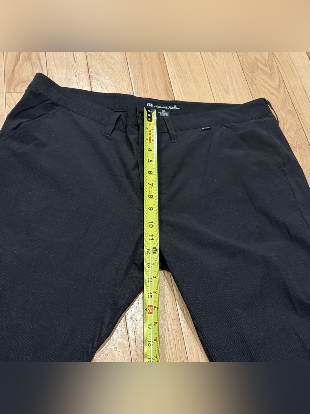 Travis Mathew Lightweight Black Grey Casual Dress Golf Pants - Men’s Size 38 - Picture 8 of 9